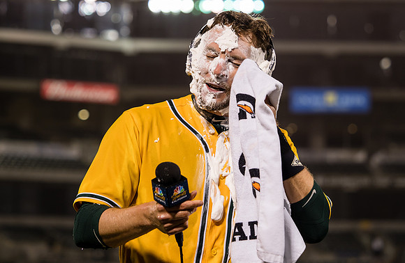 MLB: Los Angeles Angels at Oakland Athletics