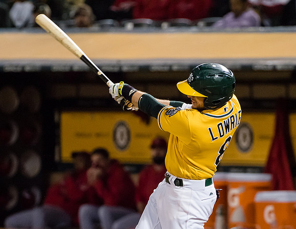 MLB: Los Angeles Angels at Oakland Athletics