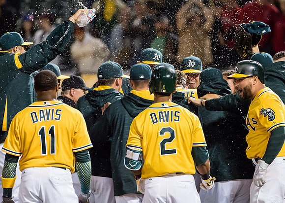 MLB: Los Angeles Angels at Oakland Athletics
