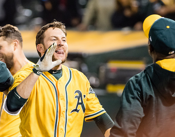 MLB: Los Angeles Angels at Oakland Athletics