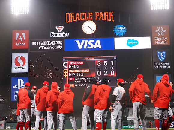 MLB: Cincinnati Reds at San Francisco Giants