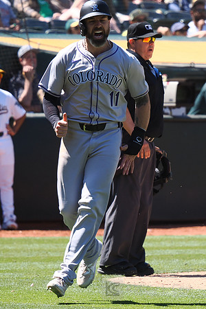MLB: Colorado Rockies at Oakland Athletics