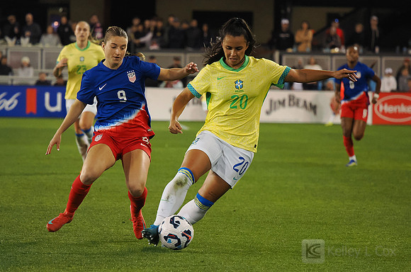 Soccer: International Women's Friendly-Brazil at USWNT