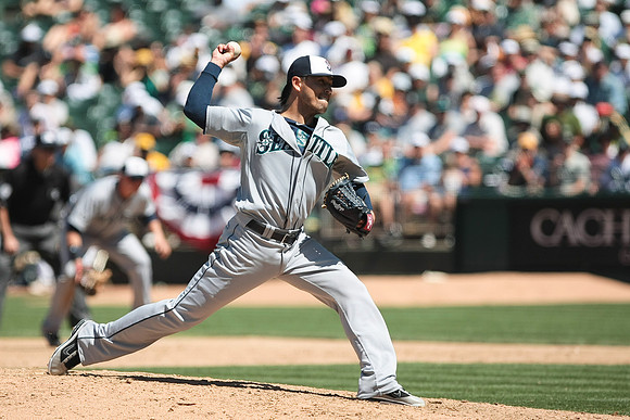 MLB: Seattle Mariners at Oakland Athletics