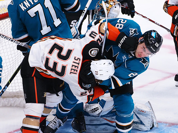 NHL: Anaheim Ducks at San Jose Sharks