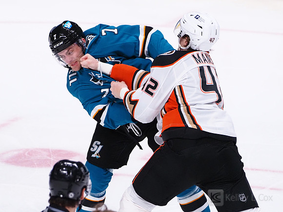 NHL: Anaheim Ducks at San Jose Sharks