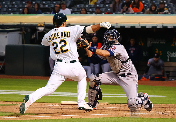 MLB: Houston Astros at Oakland Athletics