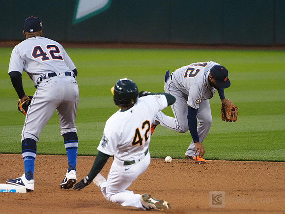 MLB: Detroit Tigers at Oakland Athletics