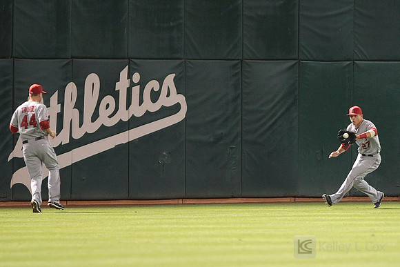 MLB: Los Angeles Angels at Oakland Athletics