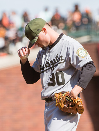 MLB: Washington Nationals at San Francisco Giants