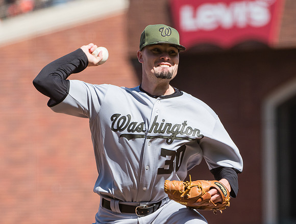 MLB: Washington Nationals at San Francisco Giants
