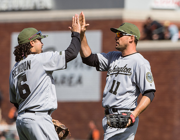 MLB: Washington Nationals at San Francisco Giants