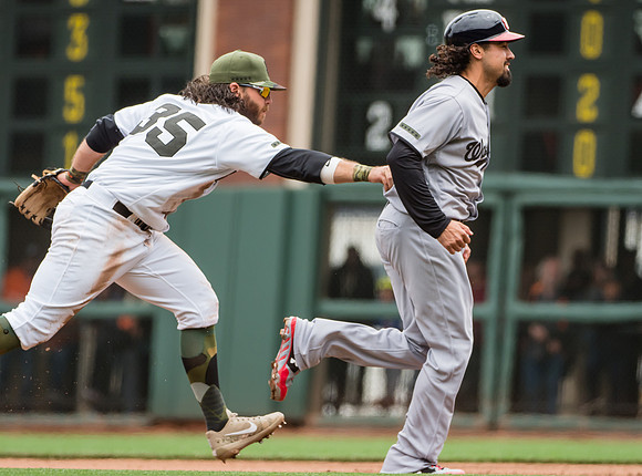 MLB: Washington Nationals at San Francisco Giants