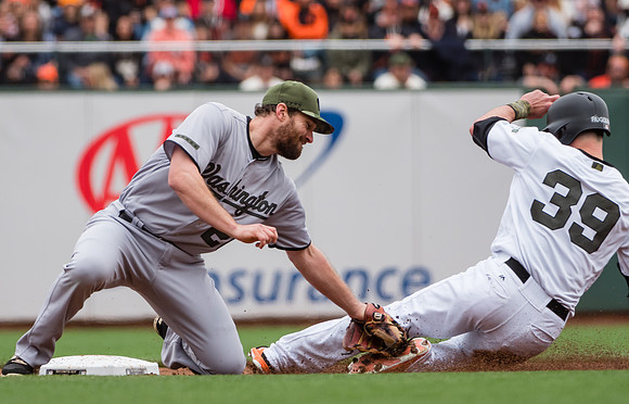 MLB: Washington Nationals at San Francisco Giants
