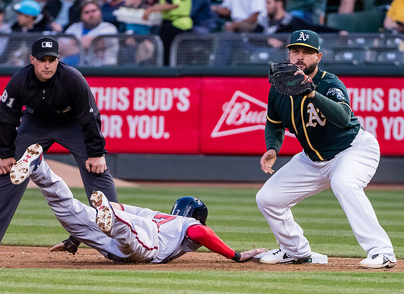 MLB: Washington Nationals at Oakland Athletics