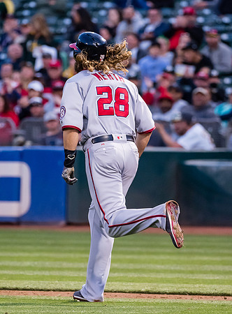 MLB: Washington Nationals at Oakland Athletics