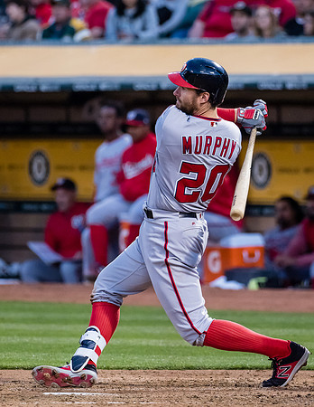 MLB: Washington Nationals at Oakland Athletics