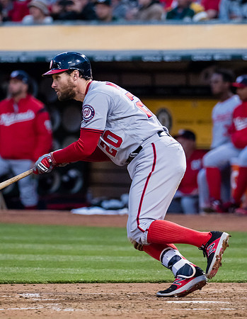 MLB: Washington Nationals at Oakland Athletics