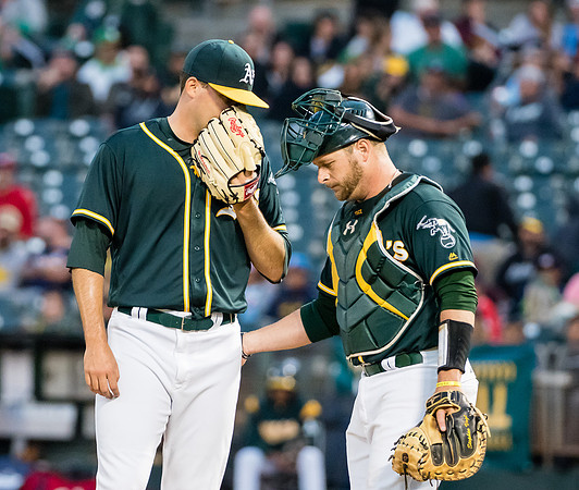 MLB: Washington Nationals at Oakland Athletics