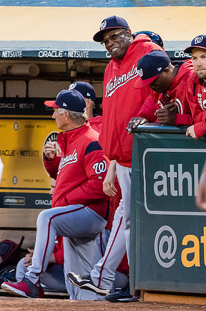 MLB: Washington Nationals at Oakland Athletics