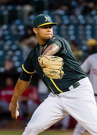 MLB: Washington Nationals at Oakland Athletics