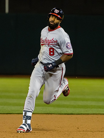 MLB: Washington Nationals at Oakland Athletics