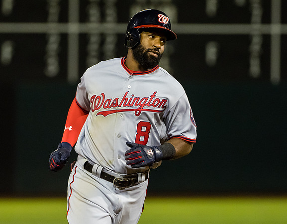 MLB: Washington Nationals at Oakland Athletics