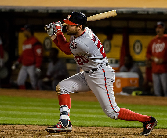 MLB: Washington Nationals at Oakland Athletics