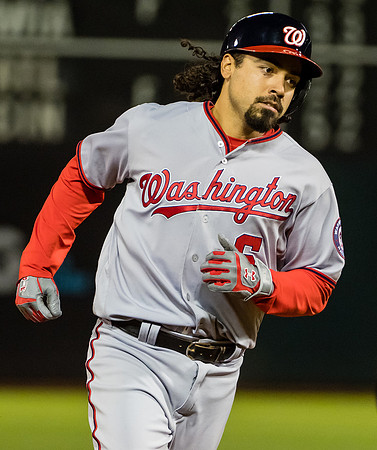 MLB: Washington Nationals at Oakland Athletics