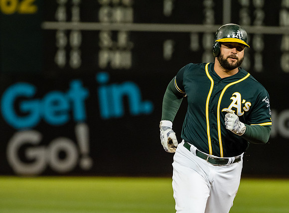 MLB: Washington Nationals at Oakland Athletics