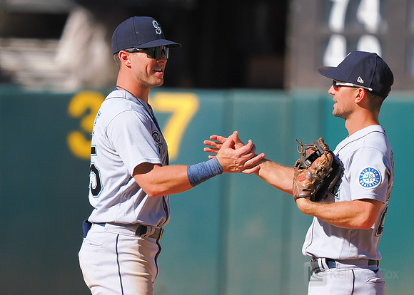 MLB: Seattle Mariners at Oakland Athletics