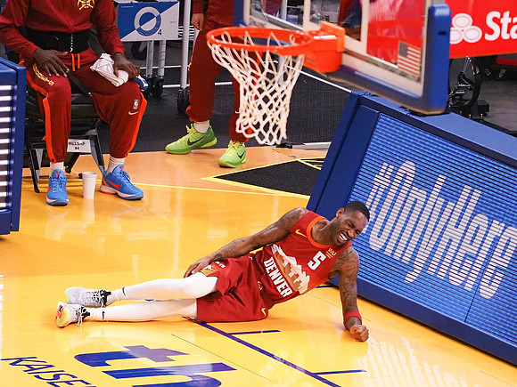 NBA: Denver Nuggets at Golden State Warriors