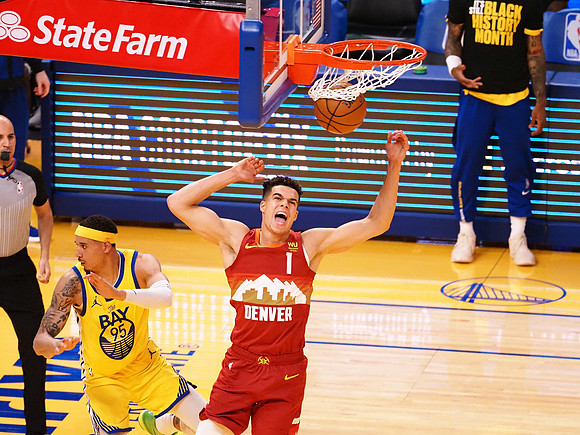 NBA: Denver Nuggets at Golden State Warriors