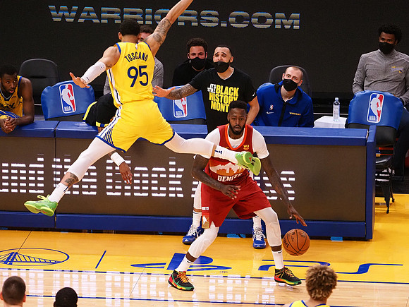 NBA: Denver Nuggets at Golden State Warriors