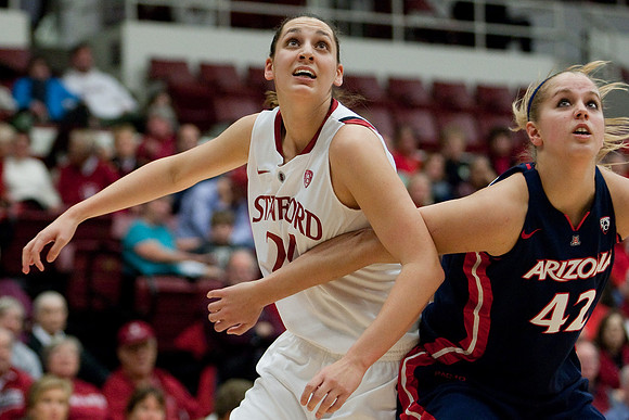 NCAA WOMEN'S BASKETBALL 2011 - Jan 6 - Arizona at Stanford
