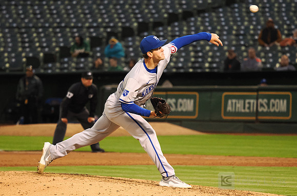 MLB: Kansas City Royals at Oakland Athletics