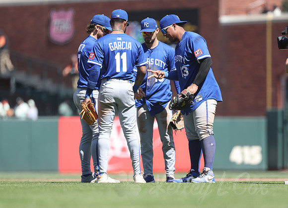MLB: Kansas City Royals at San Francisco Giants