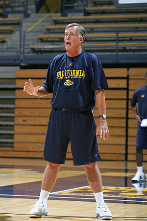 Cal Men's Basketball Practice