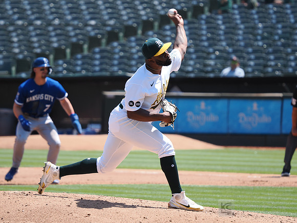 MLB: Kansas City Royals at Oakland Athletics