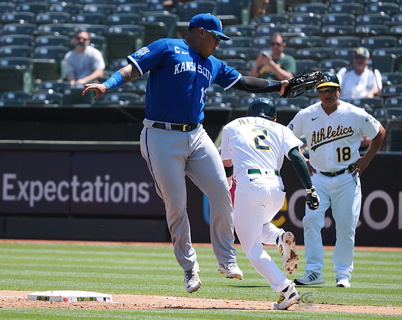 MLB: Kansas City Royals at Oakland Athletics