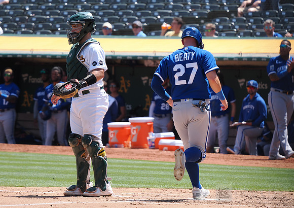 MLB: Kansas City Royals at Oakland Athletics