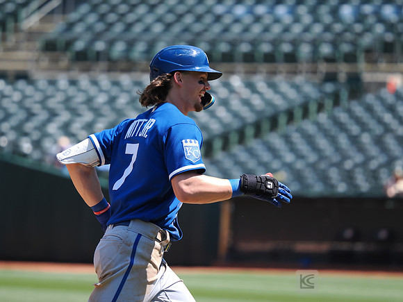 MLB: Kansas City Royals at Oakland Athletics