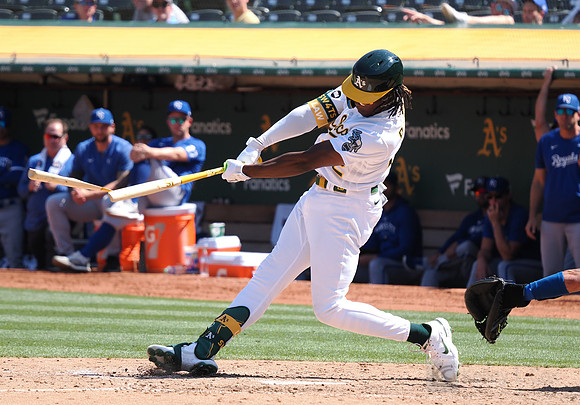 MLB: Kansas City Royals at Oakland Athletics