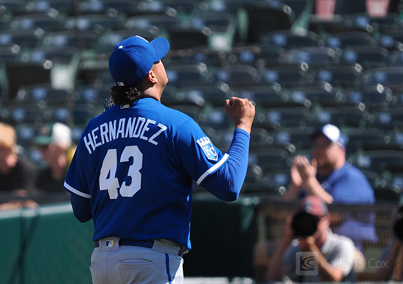 MLB: Kansas City Royals at Oakland Athletics