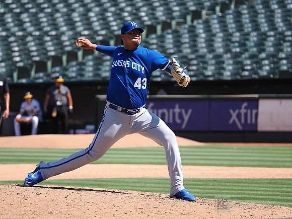 MLB: Kansas City Royals at Oakland Athletics
