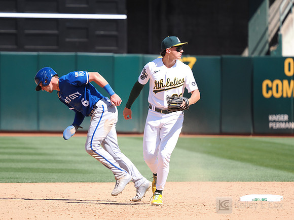 MLB: Kansas City Royals at Oakland Athletics