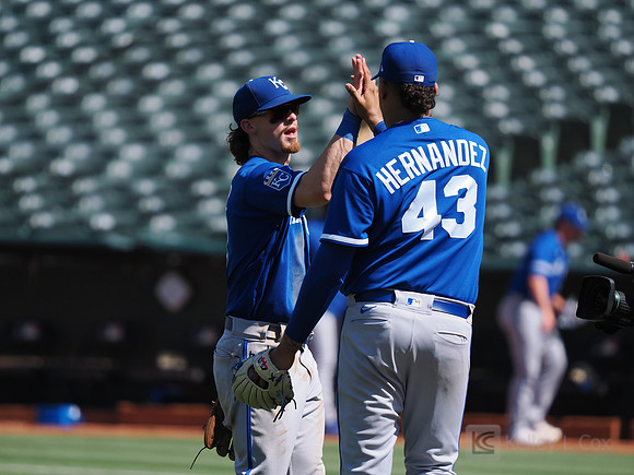 MLB: Kansas City Royals at Oakland Athletics