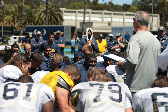 Cal Football Spring Practice