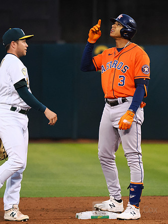 MLB: Houston Astros at Oakland Athletics