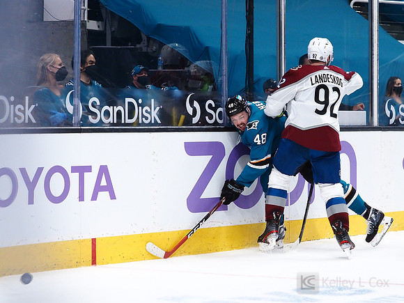NHL: Colorado Avalanche at San Jose Sharks